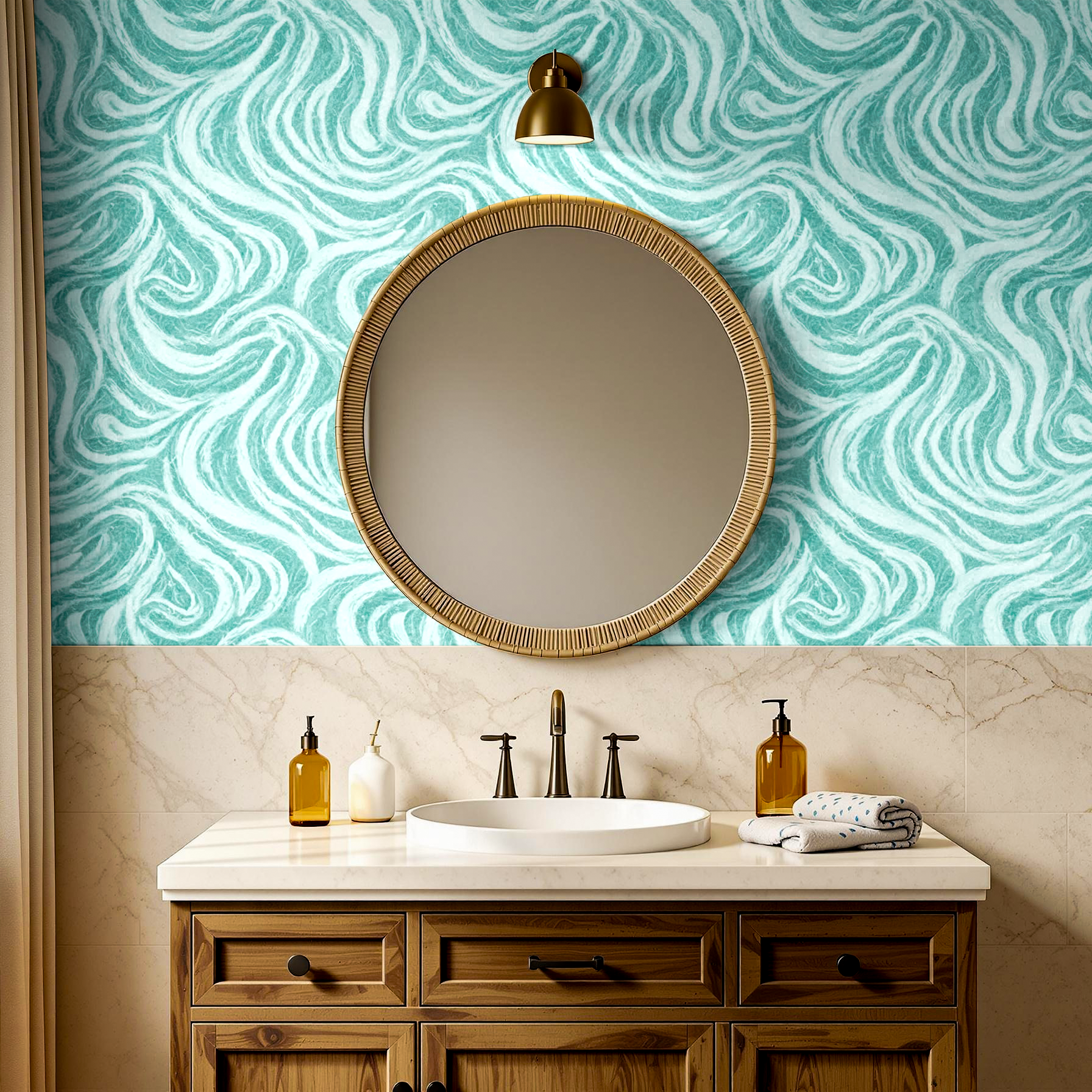 Beneath the Blue Detail